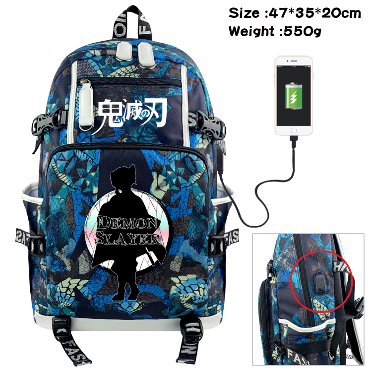 demon slayer kimets anime bag