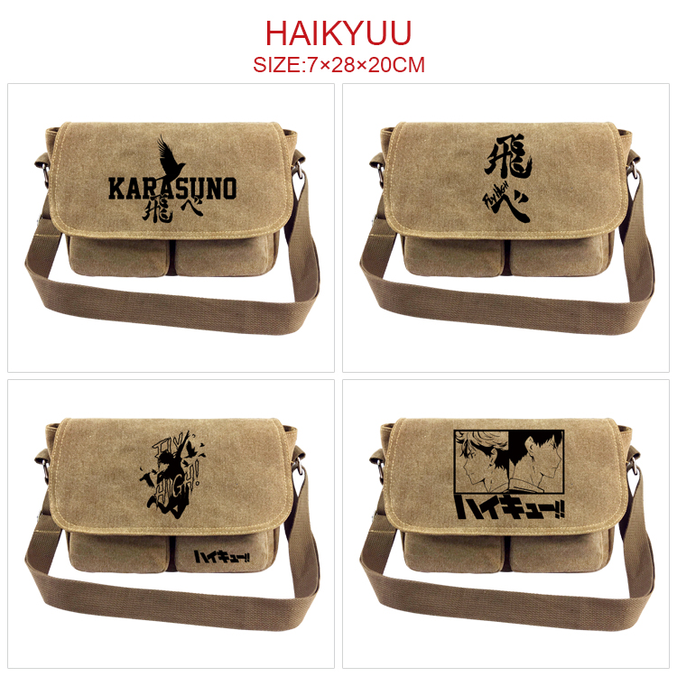 haikyuu anime bag