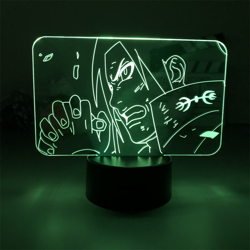 naruto anime 7 colours LED light