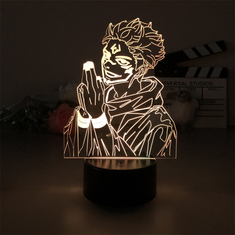 jujutsu kaisen anime 7 colours LED light