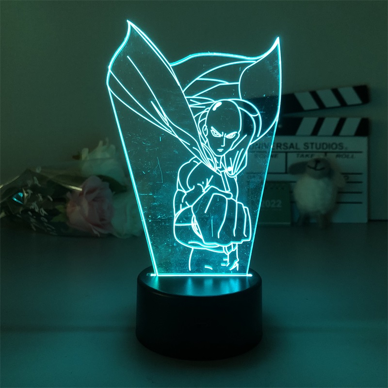 one punch man anime 7 colours LED light