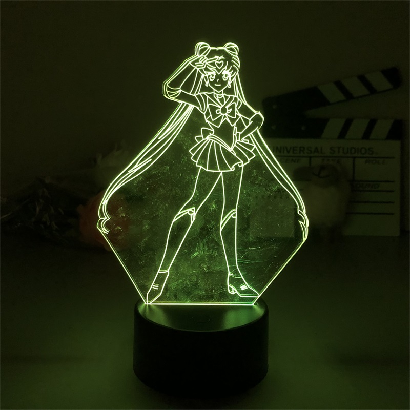 SailorMoon anime 7 colours LED light