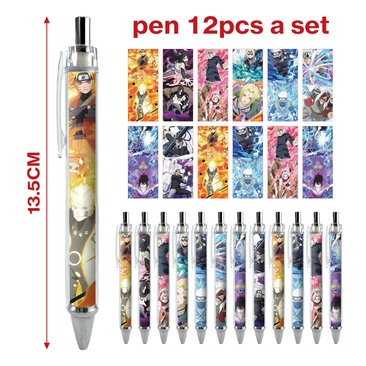 naruto anime pen 12pcs a set