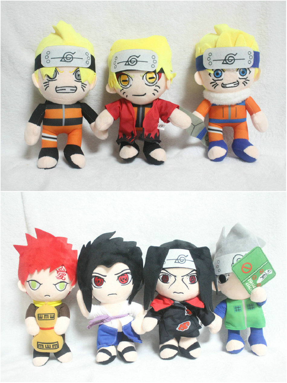 naruto anime plush price for a set 20cm