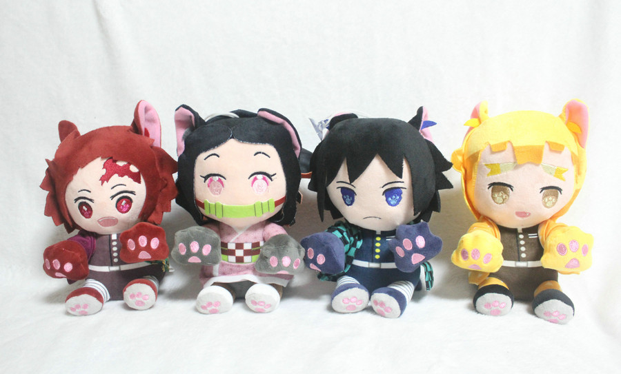 demon slayer kimets anime plush price for a set 18cm