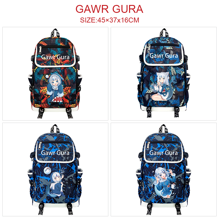 Gawr Gura anime bag