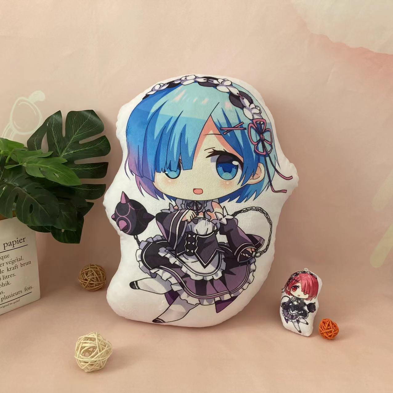 Re:Zero kara Hajimeru Isekatsu anime cushion 45cm