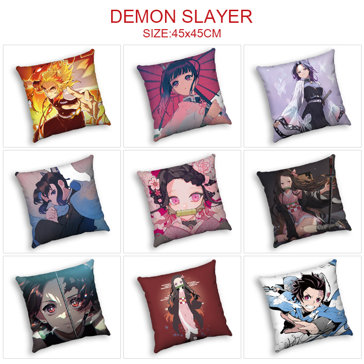 demon slayer kimets anime cushion 45*45cm