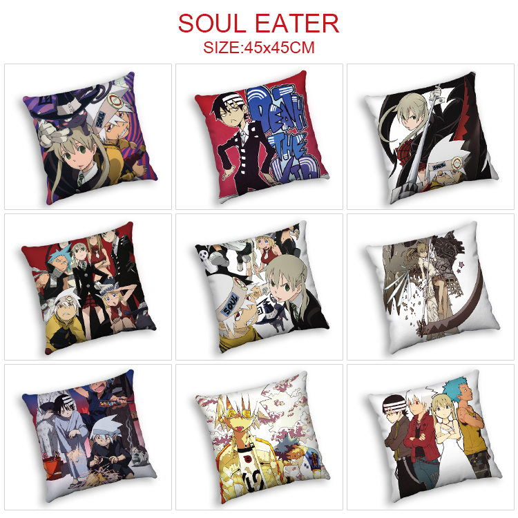 Soul eater anime cushion 45*45cm