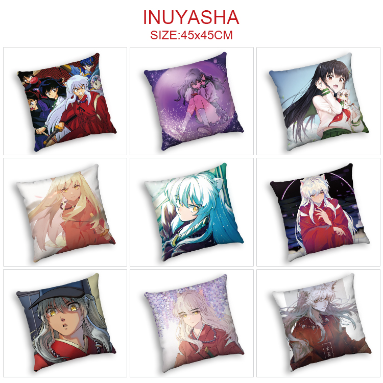 Inuyasha anime cushion 45*45cm