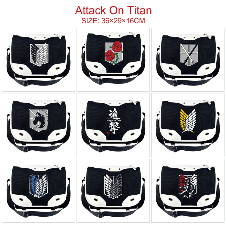 attack on titan anime bag