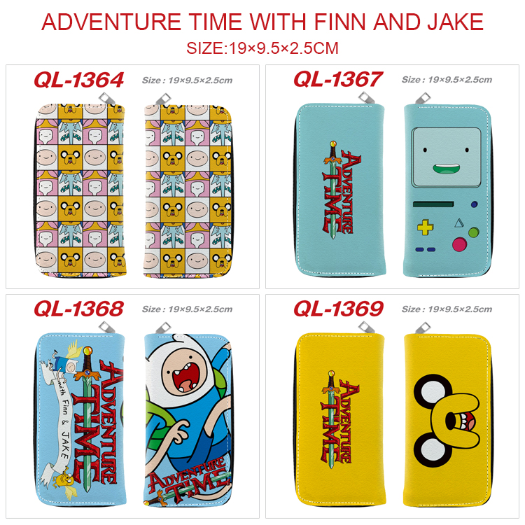 Adventure time anime wallet