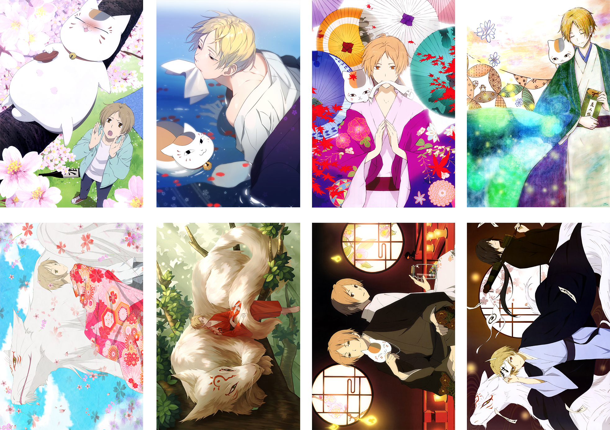 Atsume Yuujinchou anime  posters price for a set of 8 pcs