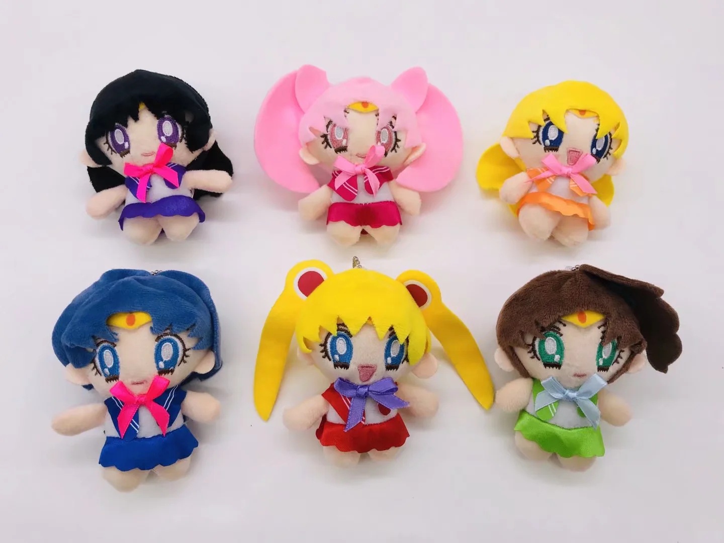 SailorMoon anime plush price for a set 10cm