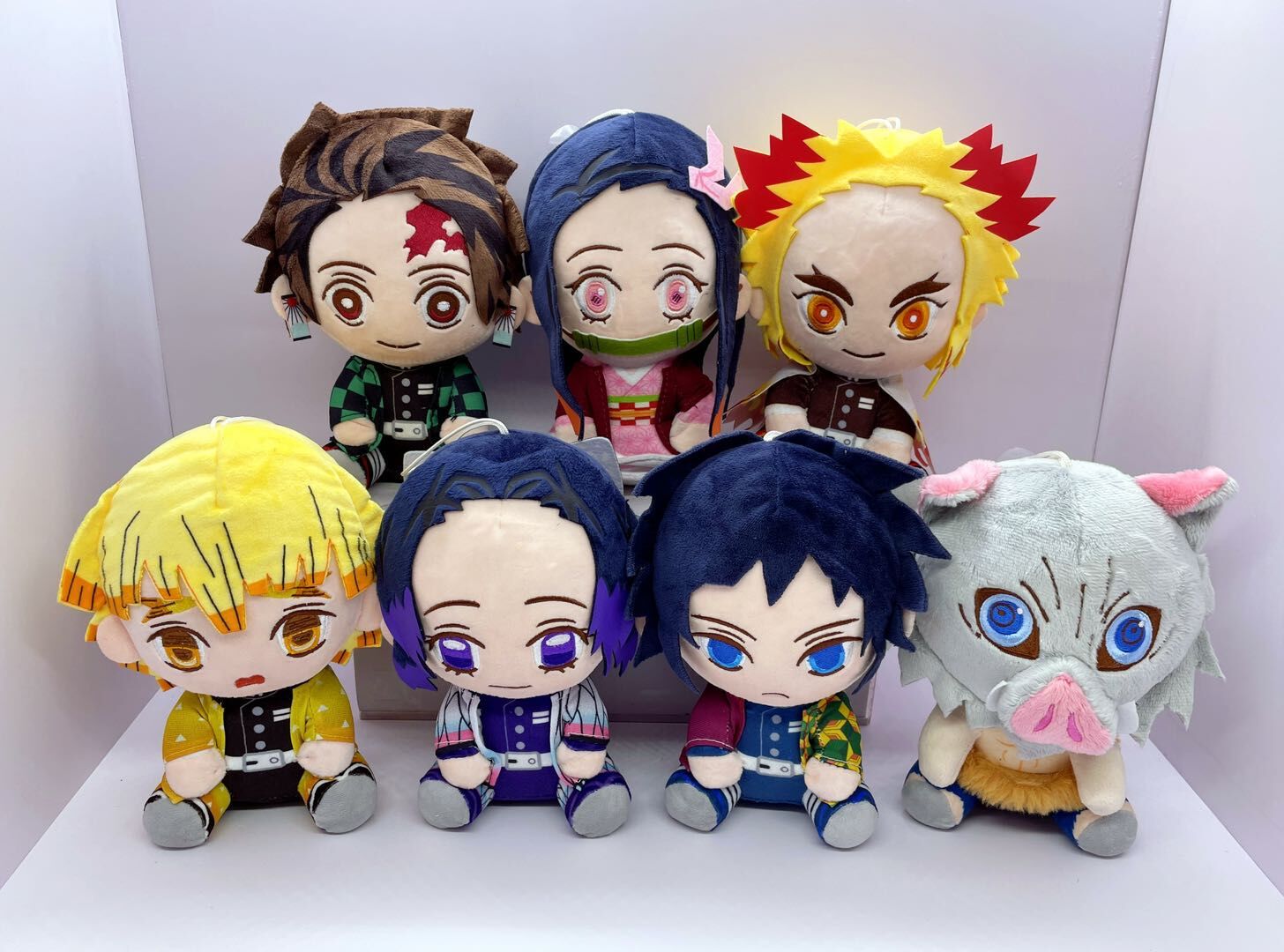 demon slayer kimets anime plush price for a set 18cm