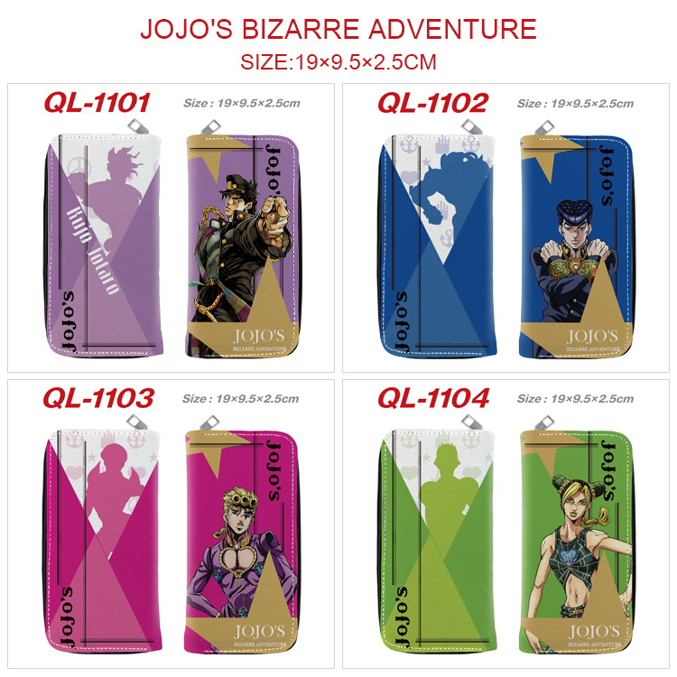 JoJos Bizarre Adventure anime wallet