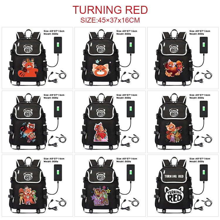 Turning Red anime bag