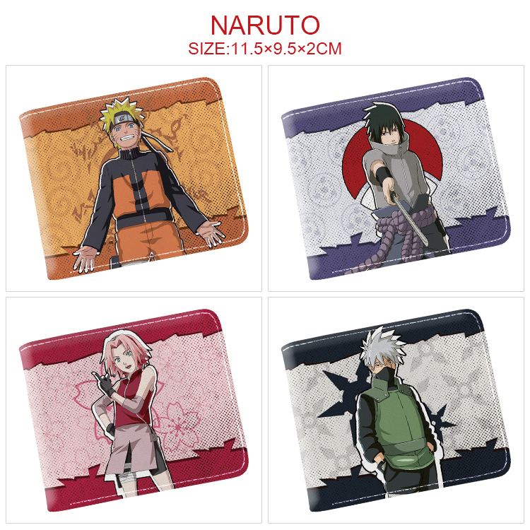 naruto anime wallet