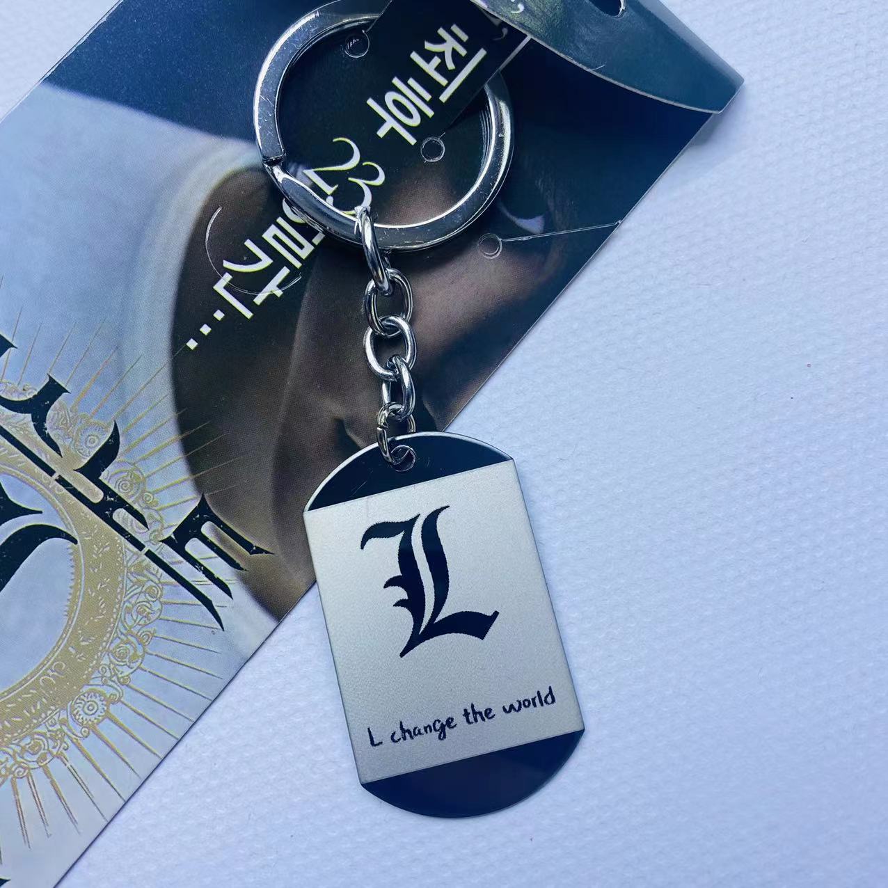 death note anime keychain