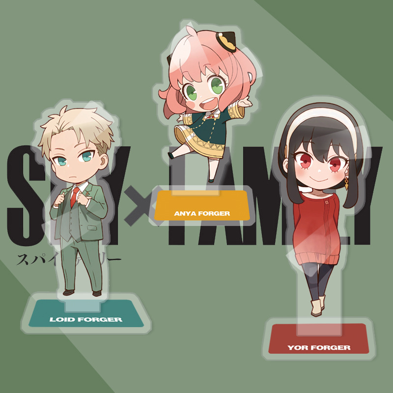 Spy x Family anime standing sign