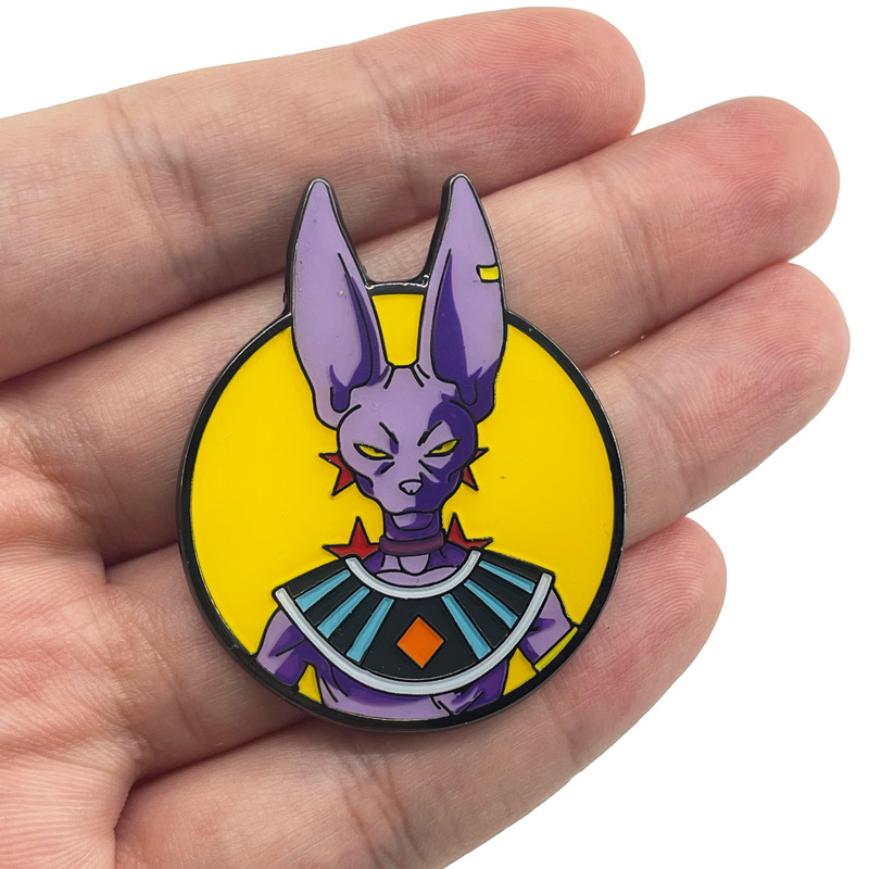 dragon ball anime brooch