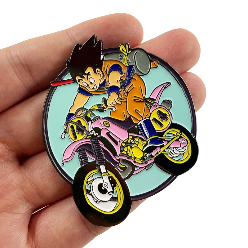 dragon ball anime brooch