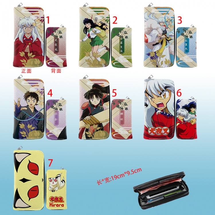 Inuyasha anime wallet price for 1 pcs