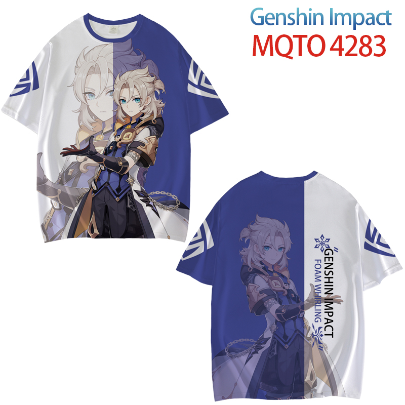 Genshin Impact Noelle anime T-shirt