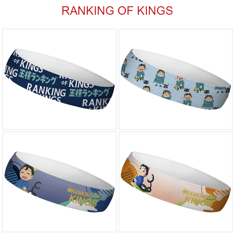 Ranking of kings anime sweatband