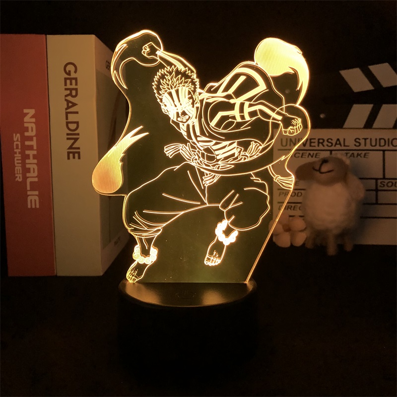 demon slayer kimets anime 7 colours LED light