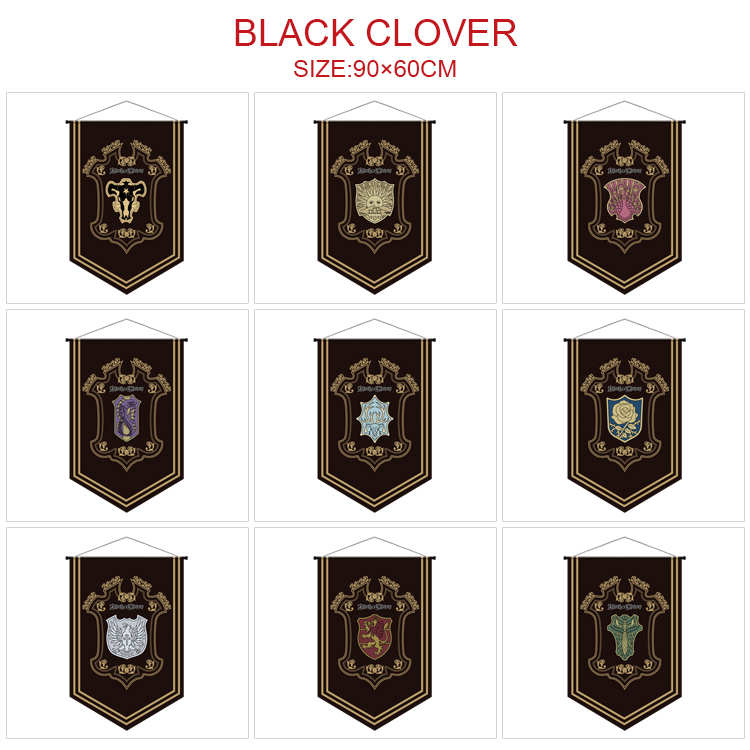 Black Clover anime flag 90*60cm