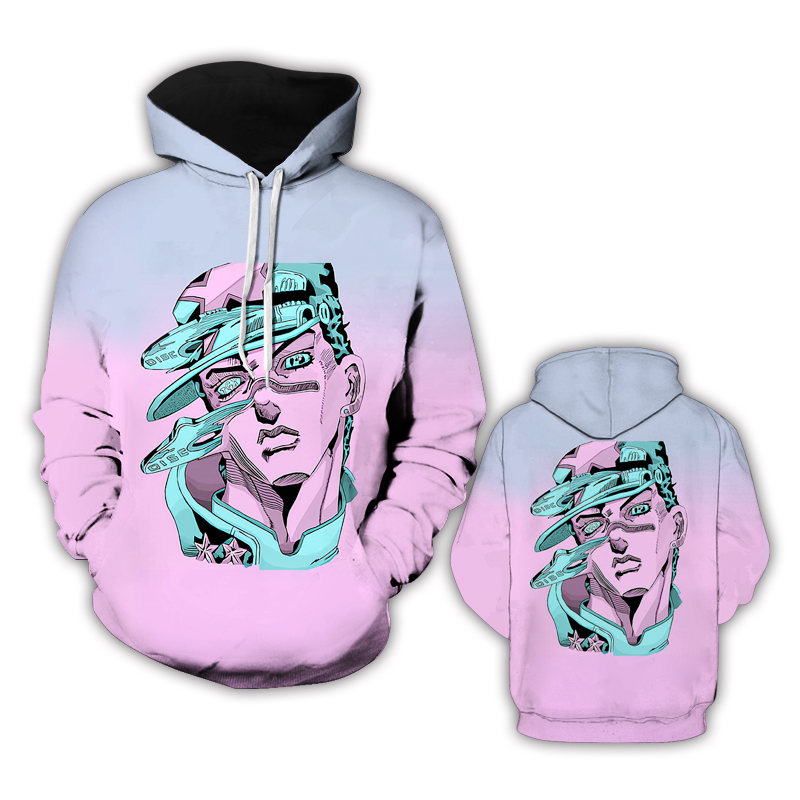 JoJos Bizarre Adventure anime hoodie