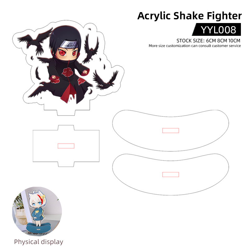 naruto anime shake 8cm