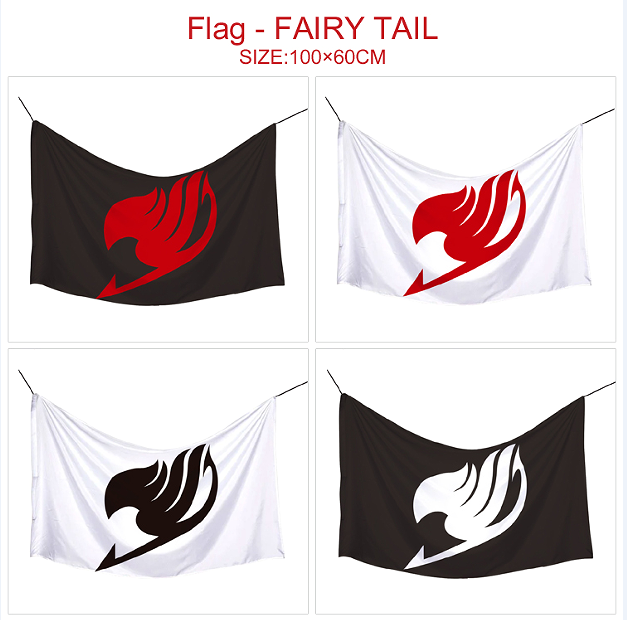 fairy tail anime flag 100*60cm