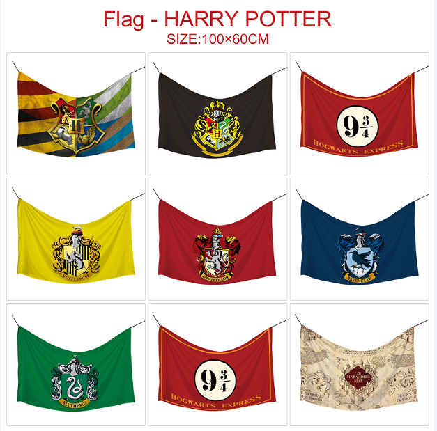 Harry Potter anime flag 100*60cm