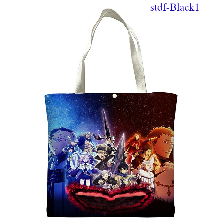 Black Clover anime bag 40*40cm