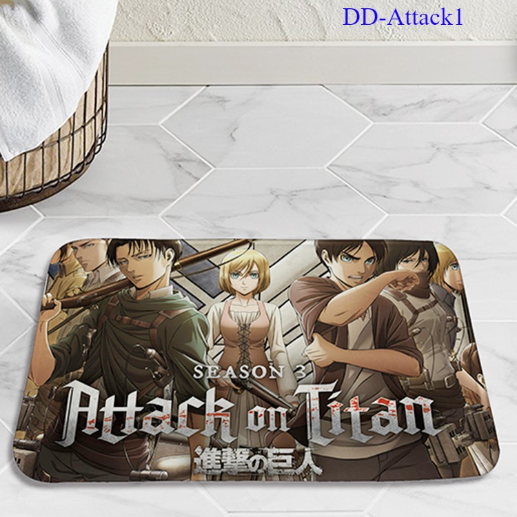 attack on titan anime carpet 40*60cm