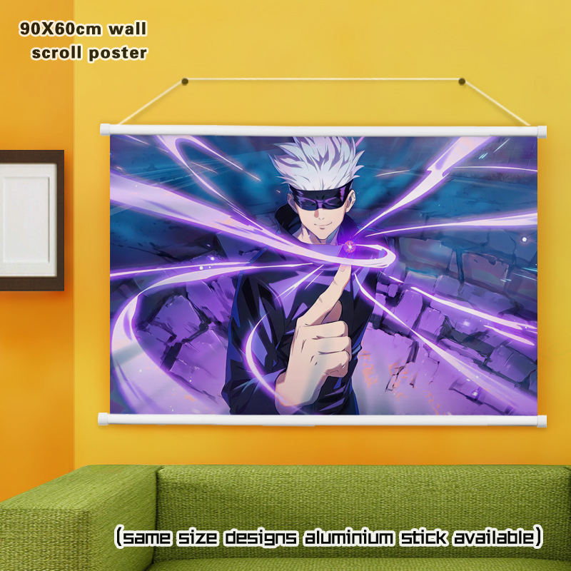 jujutsu kaisen anime wallscroll 90*60cm