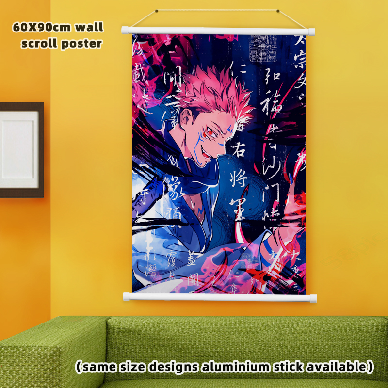 jujutsu kaisen anime wallscroll 60*90cm