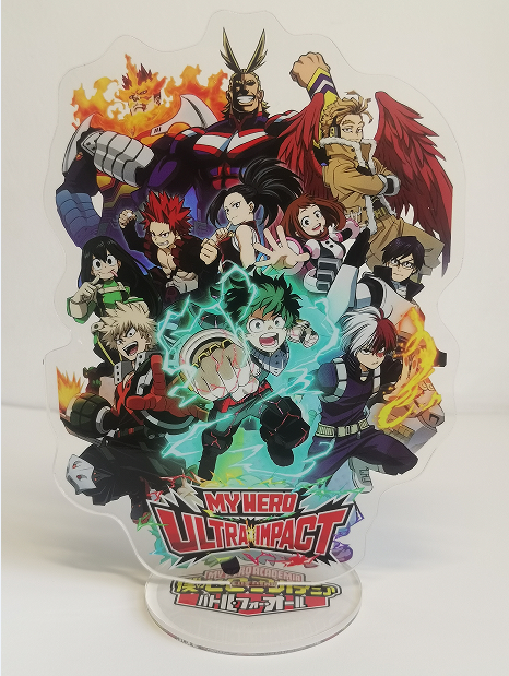 my hero academia anime standing sign