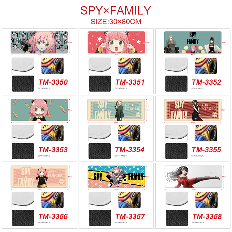 Spy x Family anime deskpad 30*80cm