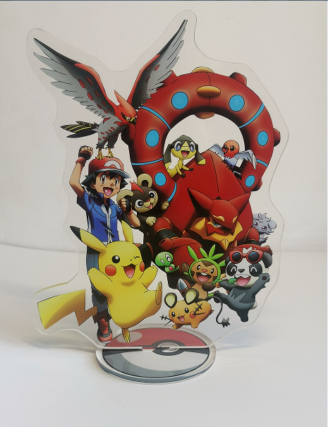 pokemon anime standing sign