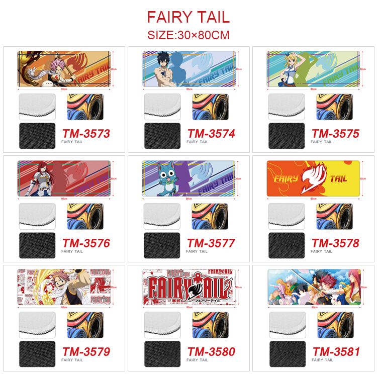 fairy tail anime deskpad 30*80cm