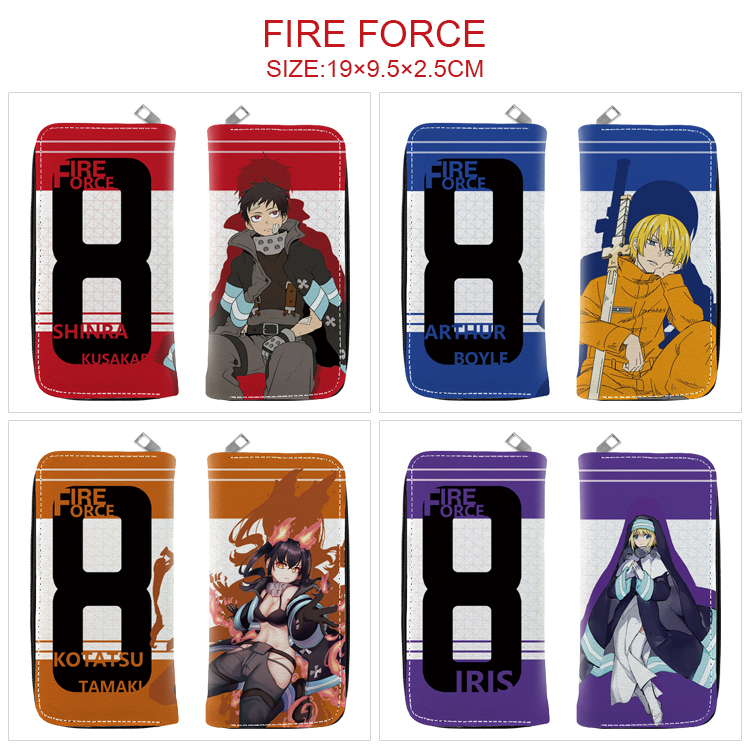 fire force anime wallet