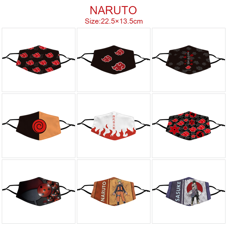 naruto anime mask for 5pcs