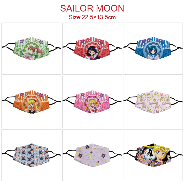 SailorMoon anime mask for 5pcs