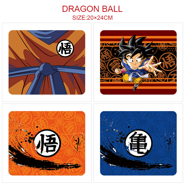 dragon ball anime deskpad 20*24cm