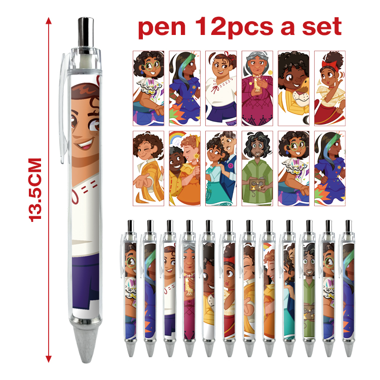 Encanto anime pen 12pcs a set