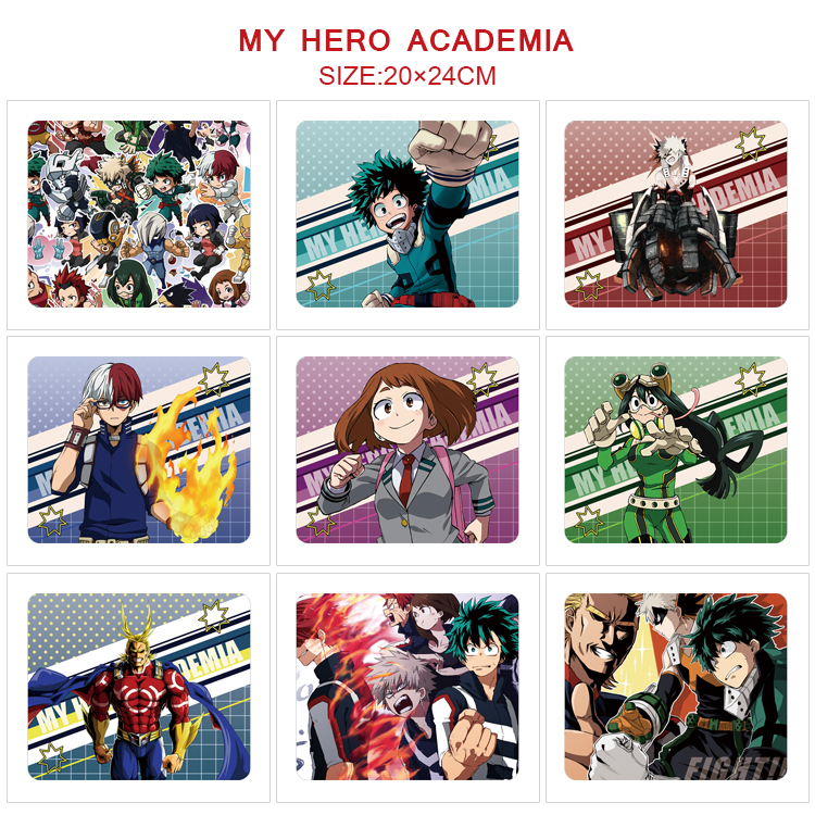 my hero academia anime deskpad 20*24cm
