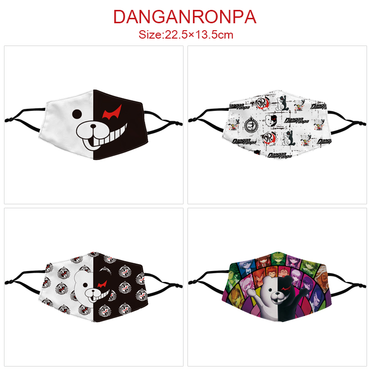 Danganronpa anime mask for 5pcs